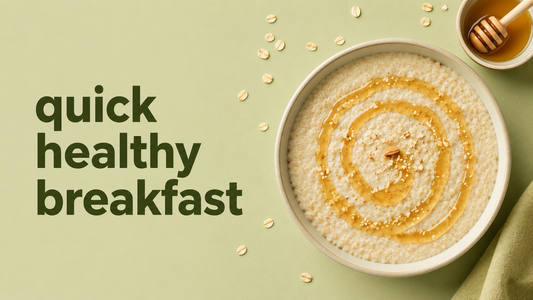 Easy breakfast ideas using talbina with honey