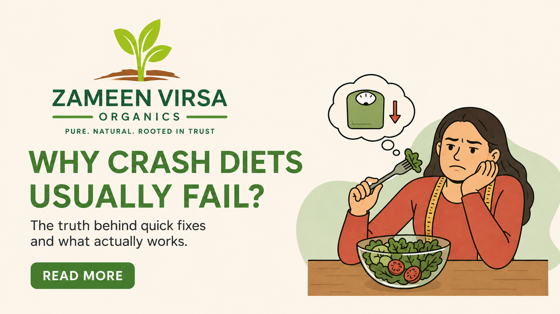 Why Crash Diets Usually Fail — And What Actually Works