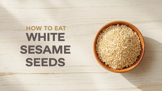 How to eat white sesame seeds?