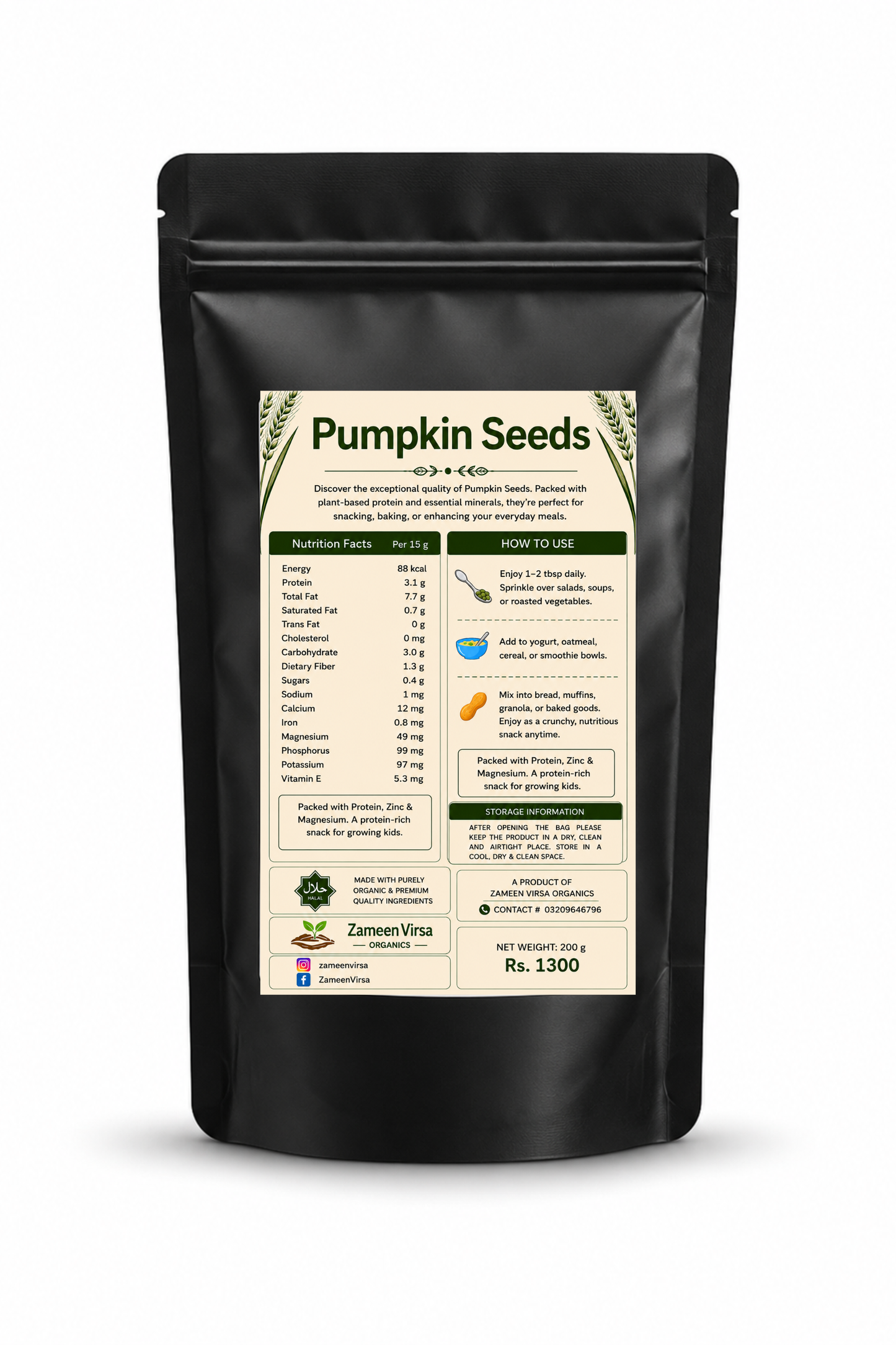 Premium Pumpkin Seeds