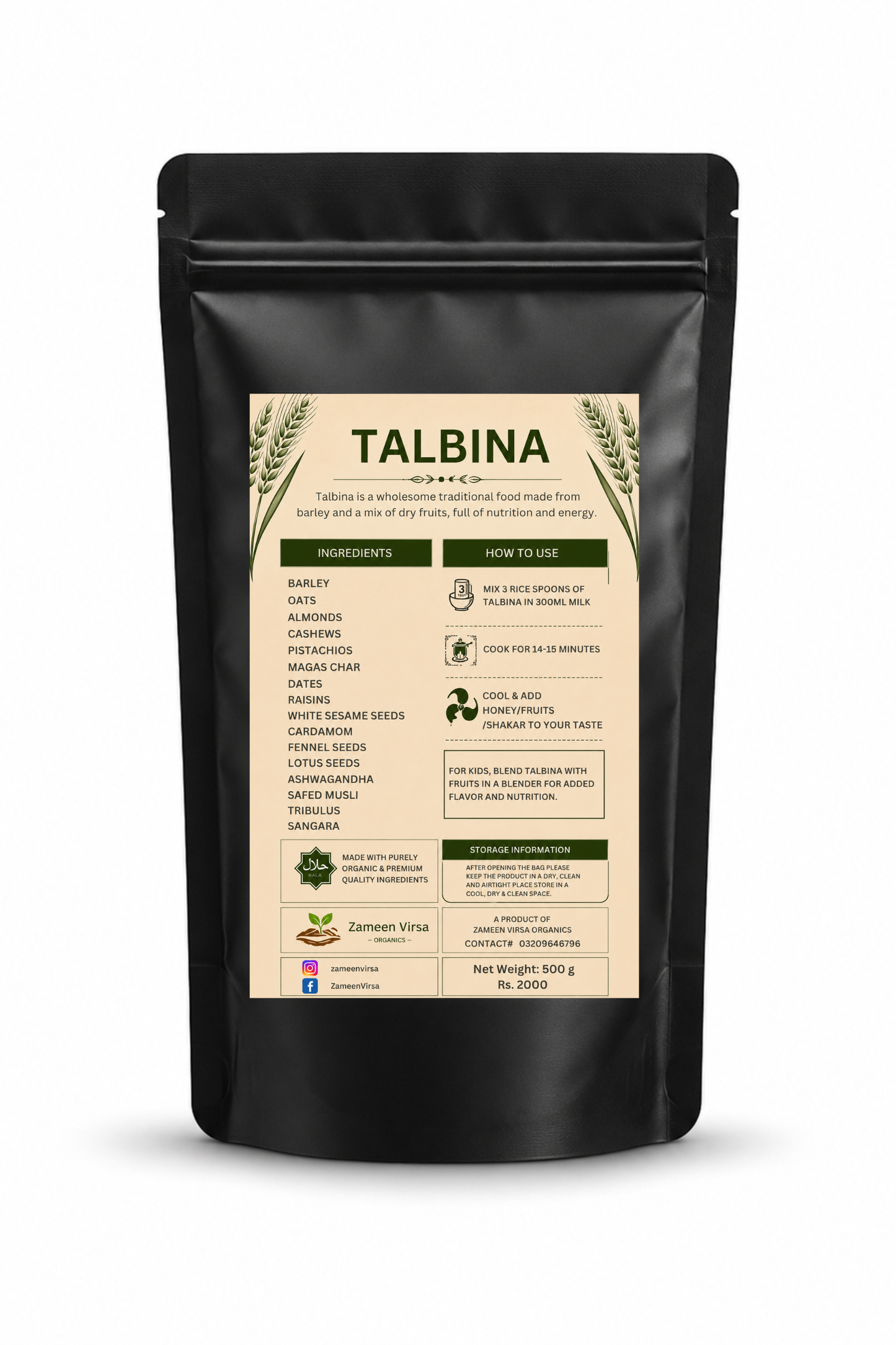 Talbina Plus - Sunnah Superfood Mix
